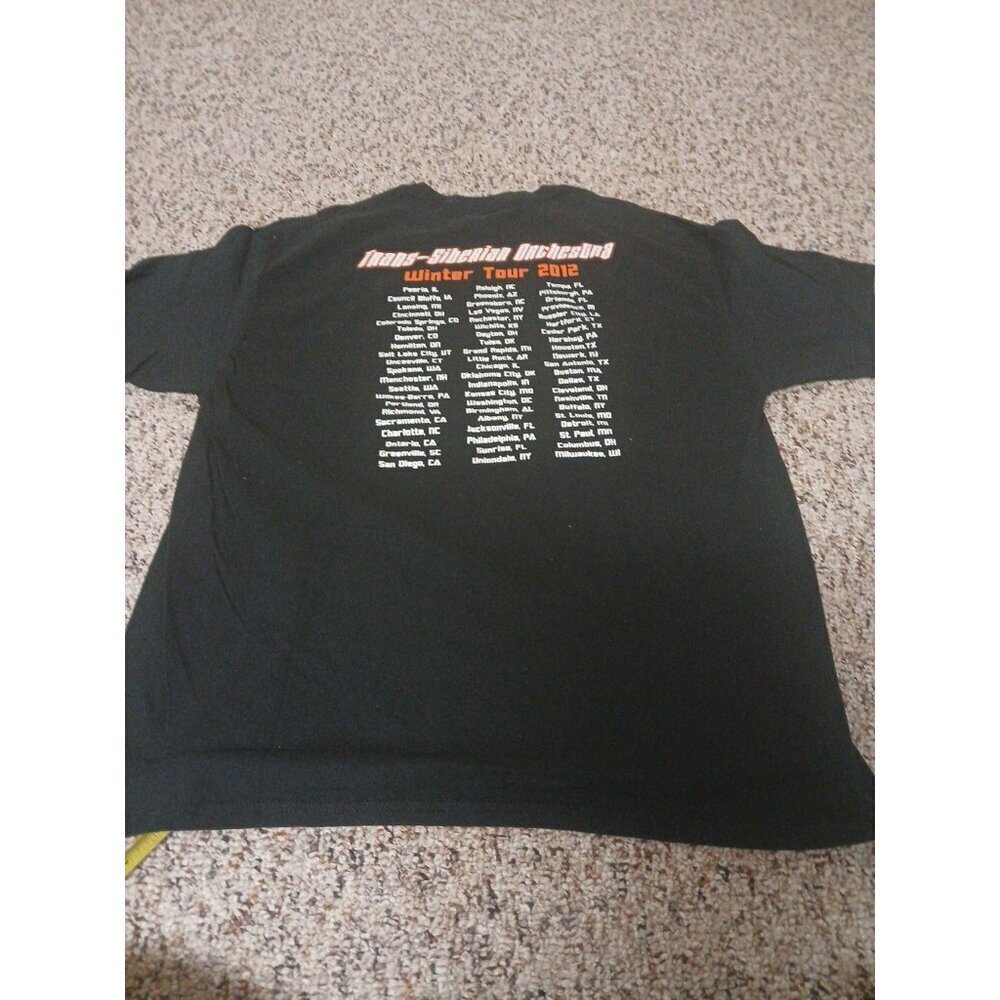TRANS-SIBERIAN ORCHESTRA The Lost Christmas Eve 2012 Tour T-shirt Tee Sz Xl - Picture 9 of 11